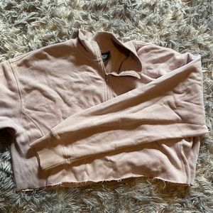 Pacsun Cropped Quarter Zip